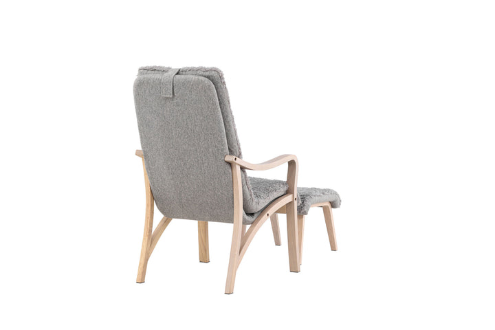 Venture Home Fårö Lounge Chair - Oak Veneer / Light Grey