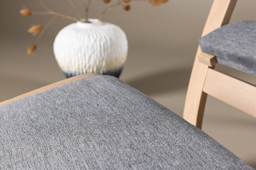 Venture Home Grötö Lounge Chair  - Oak Veneer  /  Dark Grey