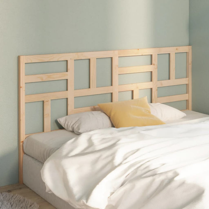 sengegærde 206x4x104 cm massivt fyrretræ