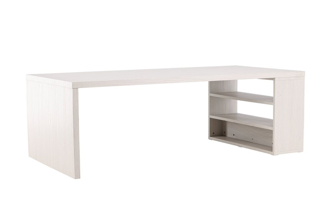 Venture Home Mika Dining Table 110x230 cm  - Whitewash /  Stonelook