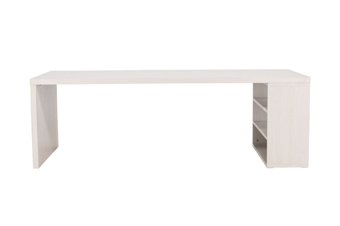 Venture Home Mika Dining Table 110x230 cm  - Whitewash /  Stonelook