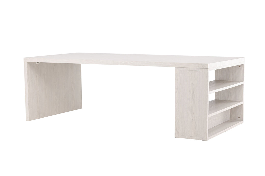 Venture Home Mika Dining Table 110x230 cm  - Whitewash /  Stonelook