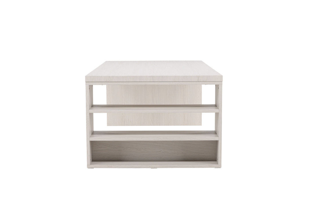 Venture Home Mika Dining Table 110x230 cm  - Whitewash /  Stonelook