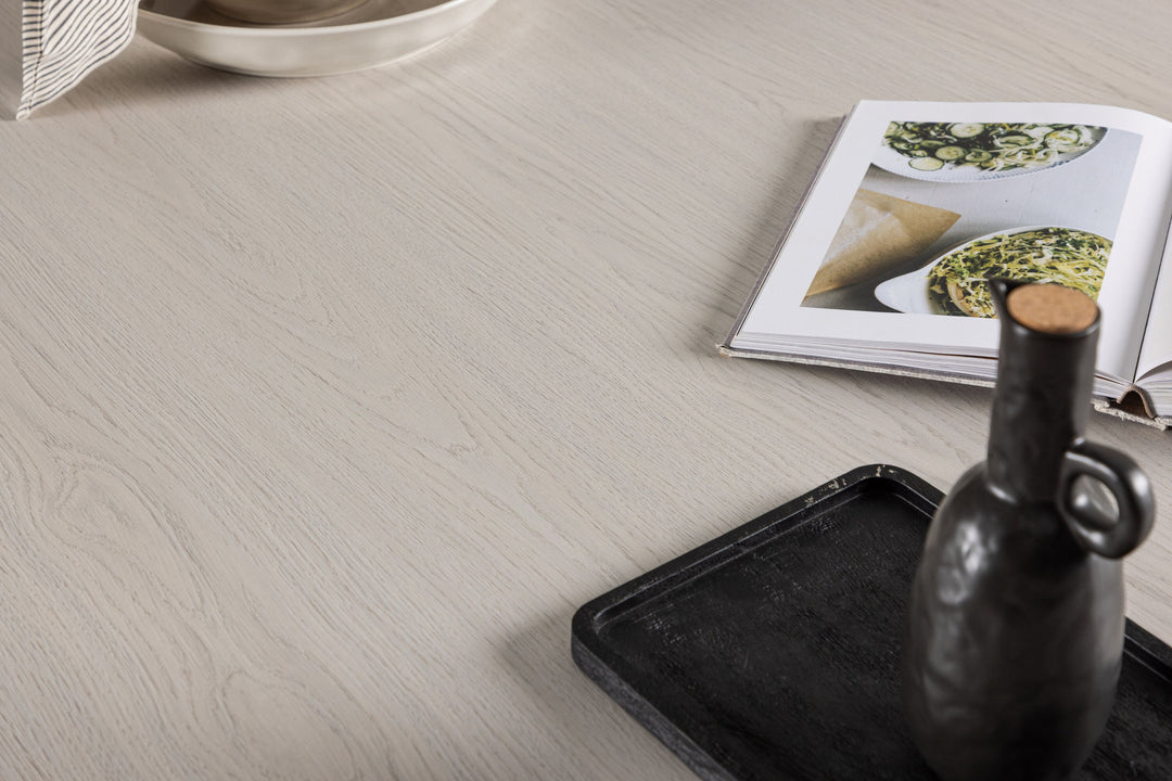 Venture Home Mika Dining Table 110x230 cm  - Whitewash /  Stonelook
