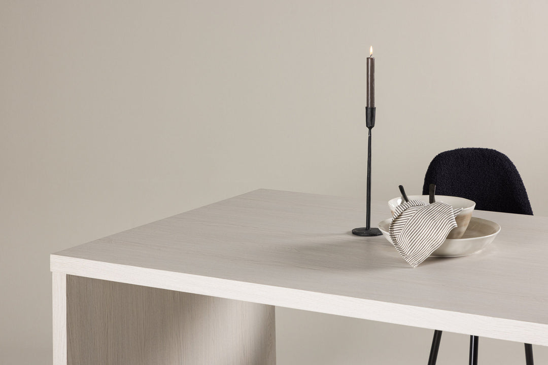 Venture Home Mika Dining Table 110x230 cm  - Whitewash /  Stonelook