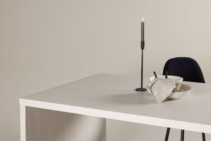 Venture Home Mika Dining Table 110x230 cm  - Whitewash /  Stonelook