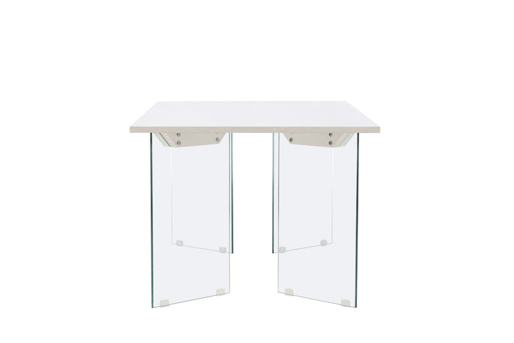 Venture Home Ester Dining Table 100x180 cm  - Glass /  Concretelook