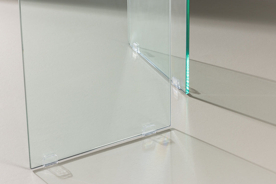 Venture Home Ester Dining Table 100x180 cm  - Glass /  Concretelook