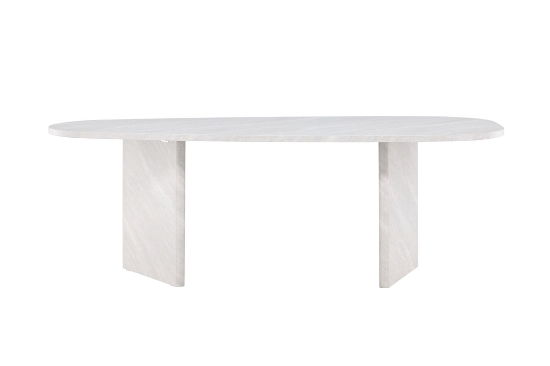 Venture Home Grönvik Dining Table 220x100 cm  - White Conrecete Look /