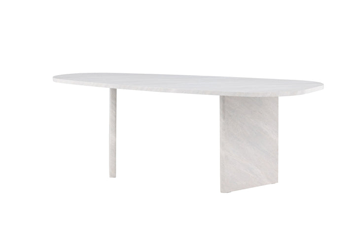 Venture Home Grönvik Dining Table 220x100 cm  - White Conrecete Look /