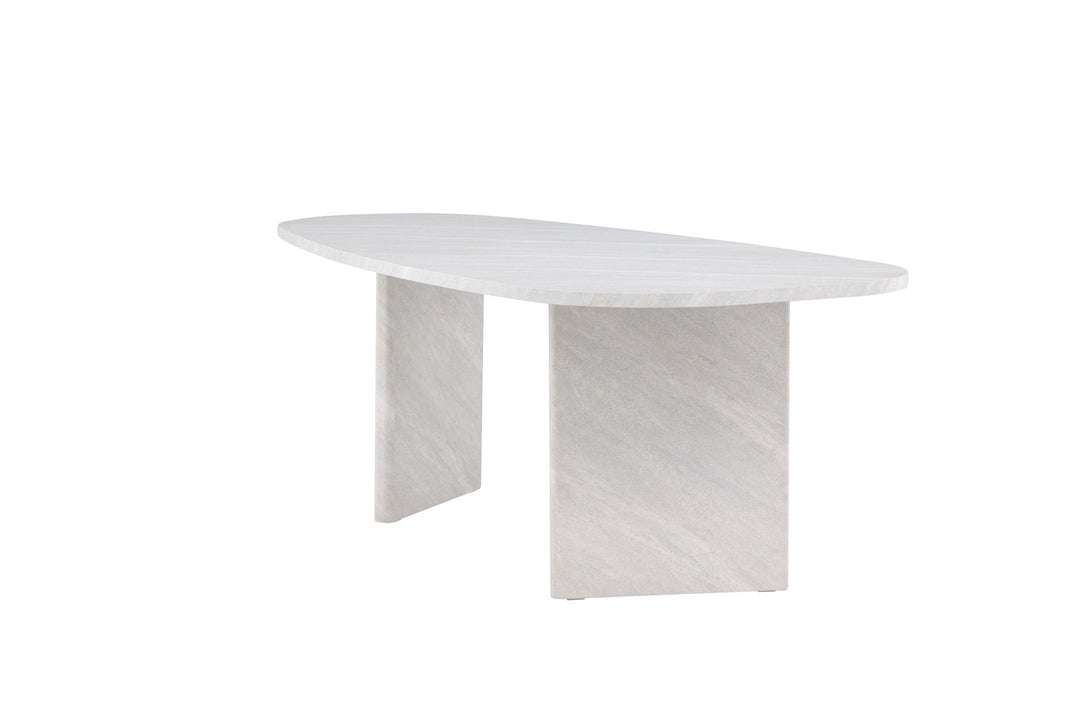 Venture Home Grönvik Dining Table 220x100 cm  - White Conrecete Look /