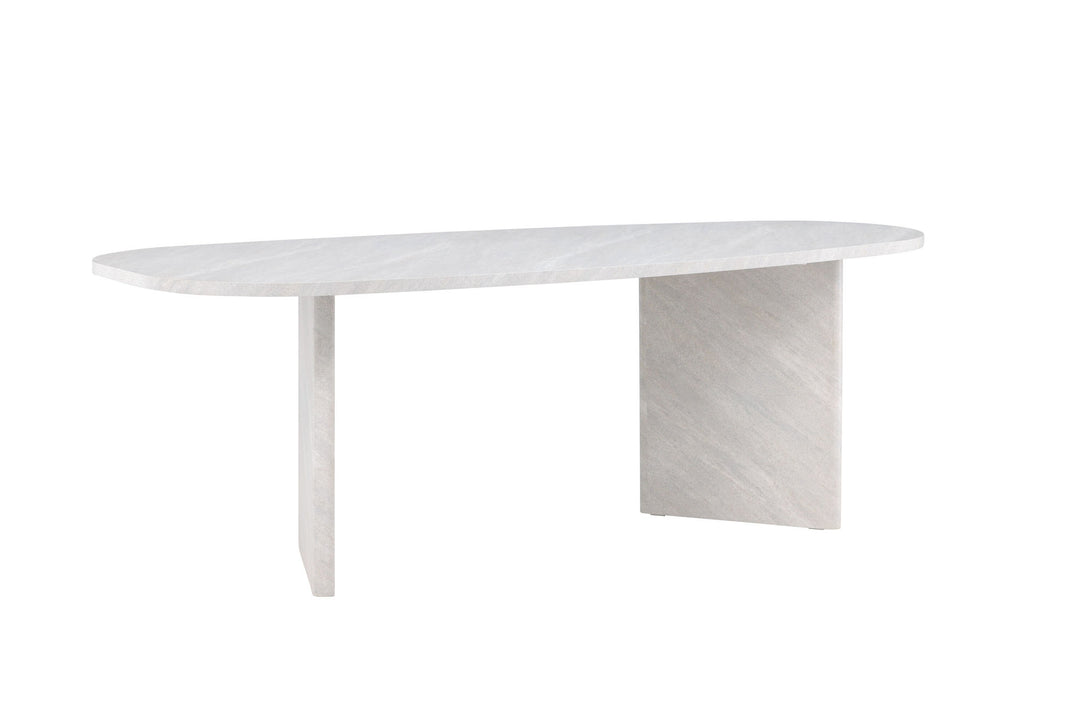Venture Home Grönvik Dining Table 220x100 cm  - White Conrecete Look /