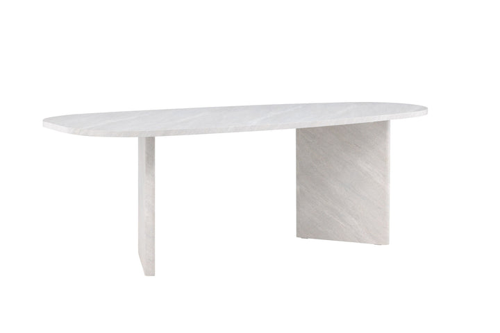 Venture Home Grönvik Dining Table 220x100 cm  - White Conrecete Look /