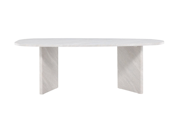 Venture Home Grönvik Dining Table 220x100 cm  - White Conrecete Look /