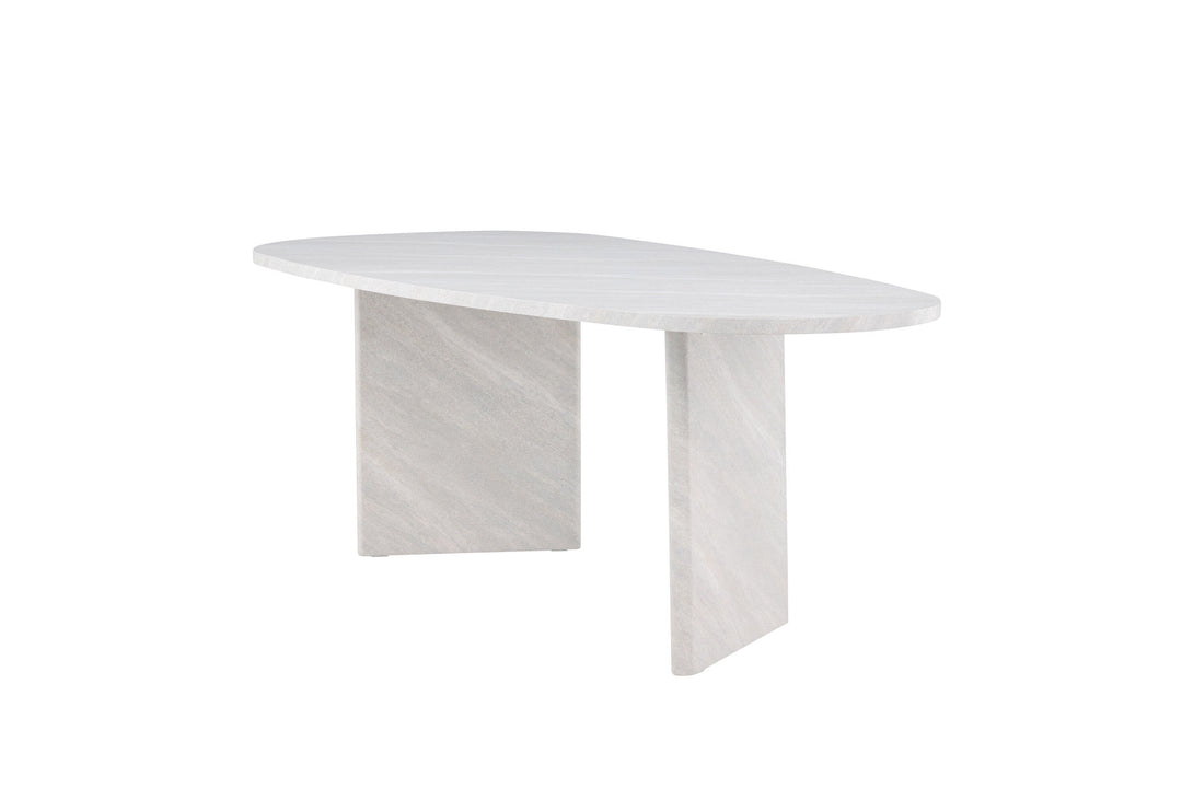 Venture Home Grönvik Dining Table 220x100 cm  - White Conrecete Look /