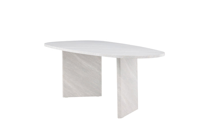 Venture Home Grönvik Dining Table 220x100 cm  - White Conrecete Look /