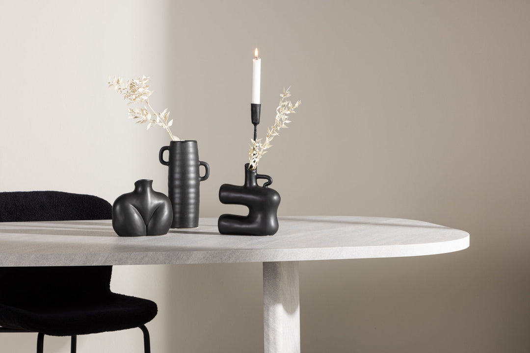 Venture Home Grönvik Dining Table 220x100 cm  - White Conrecete Look /