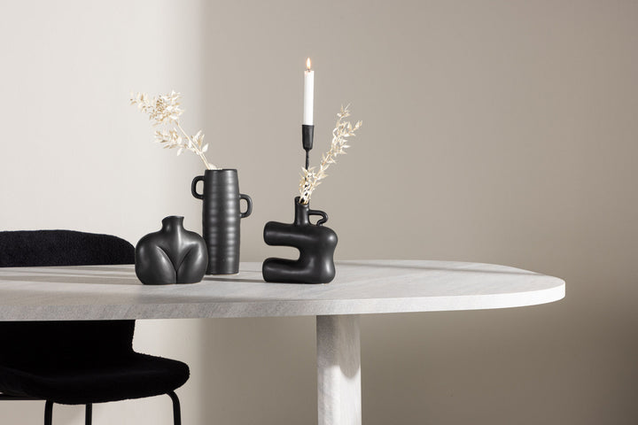 Venture Home Grönvik Dining Table 220x100 cm  - White Conrecete Look /