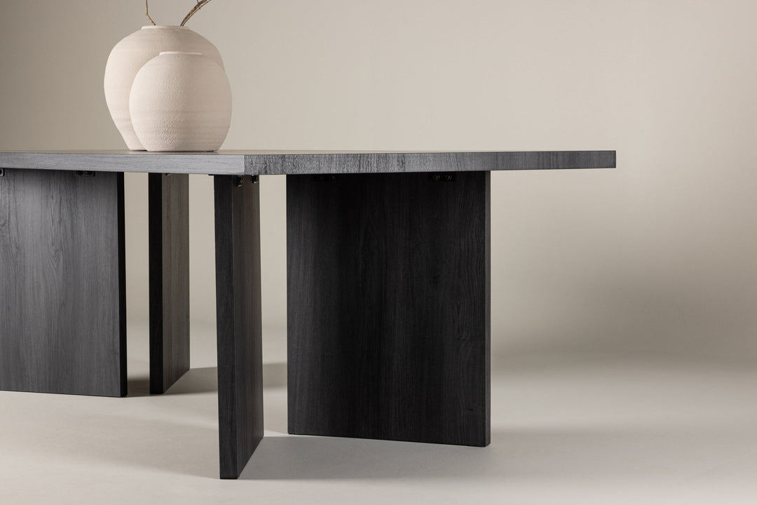 Vind Bassholmen  Dining Table 100x240 cm  - Black