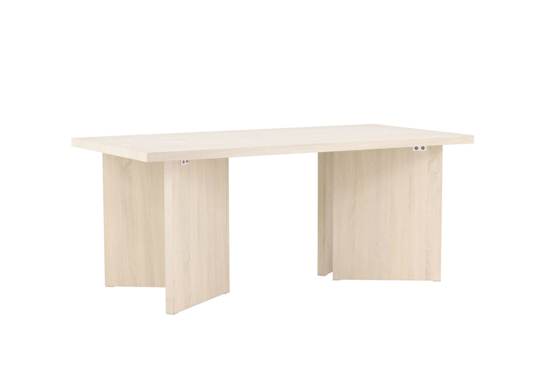 Vind Bassholmen  Dining Table 90x180 cm  - Whitewash /