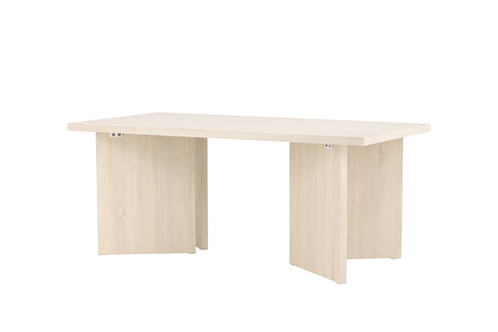Vind Bassholmen  Dining Table 90x180 cm  - Whitewash /