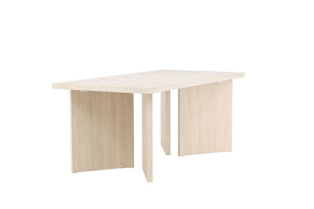 Vind Bassholmen  Dining Table 90x180 cm  - Whitewash /