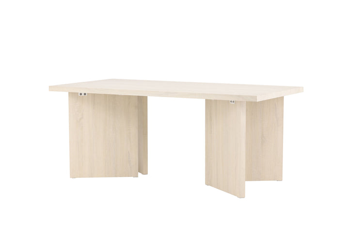 Vind Bassholmen  Dining Table 90x180 cm  - Whitewash /