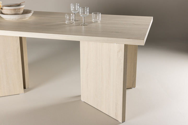 Vind Bassholmen  Dining Table 90x180 cm  - Whitewash /