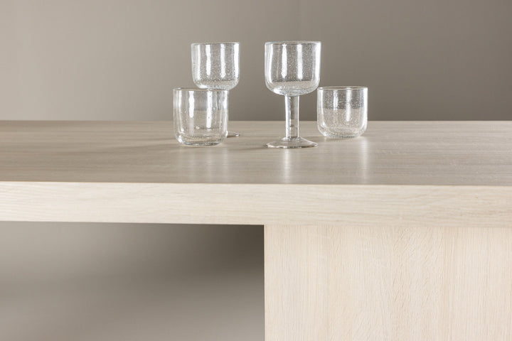 Vind Bassholmen  Dining Table 90x180 cm  - Whitewash /