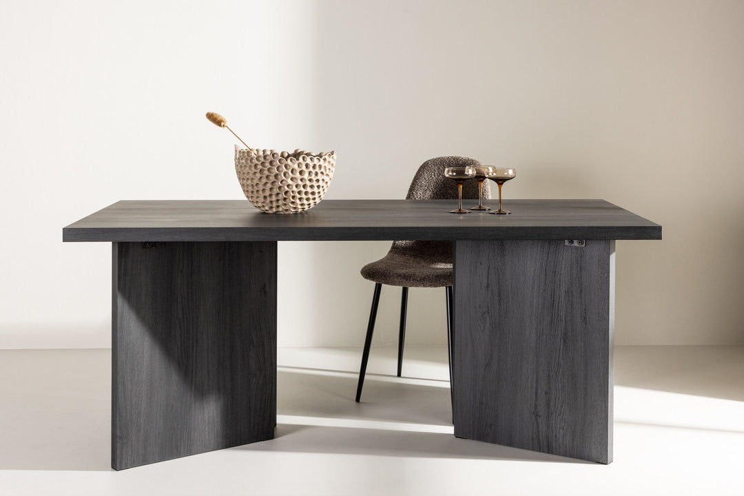 Vind Bassholmen  Dining Table 90x180 cm  - Black