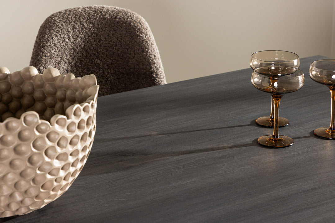 Vind Bassholmen  Dining Table 90x180 cm  - Black