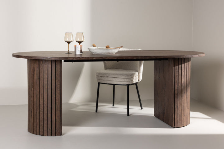 Venture Home Härön Dining Table  90x200 cm  - Mocca /