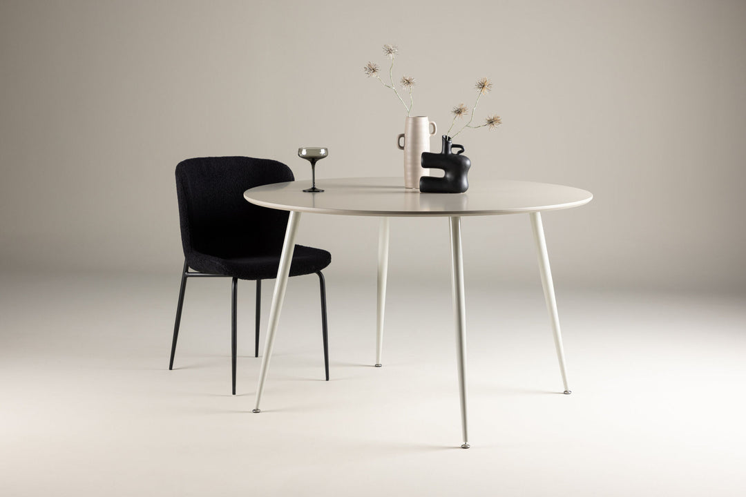 Venture Home Plaza Dining Table ⌀120 - Beige   /