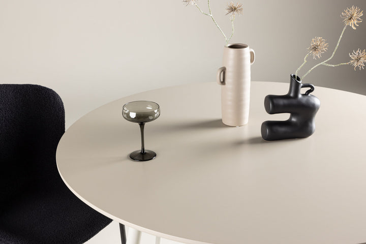 Venture Home Plaza Dining Table ⌀120 - Beige   /