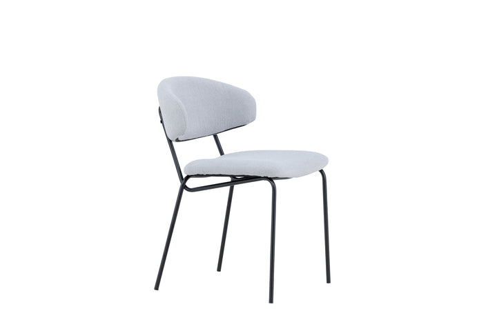 Venture Home Chico Dining Chair 2-pack - Black /  Light blue