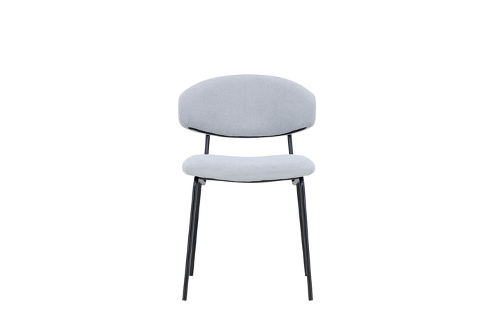 Venture Home Chico Dining Chair 2-pack - Black /  Light blue
