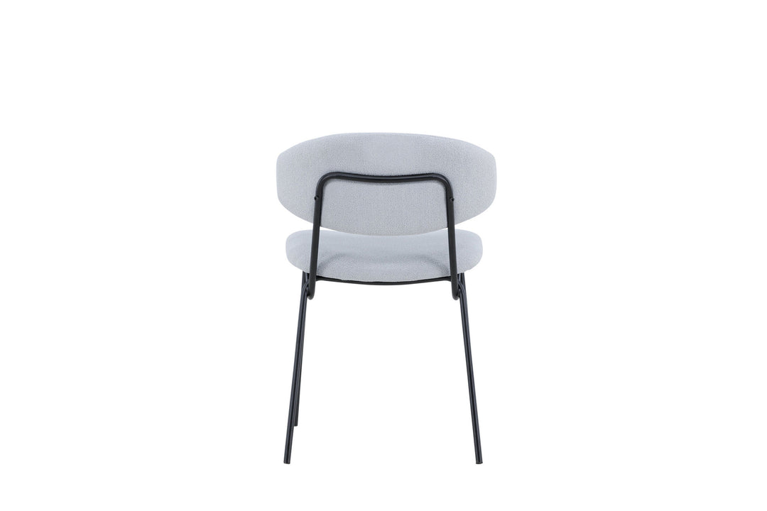 Venture Home Chico Dining Chair 2-pack - Black /  Light blue