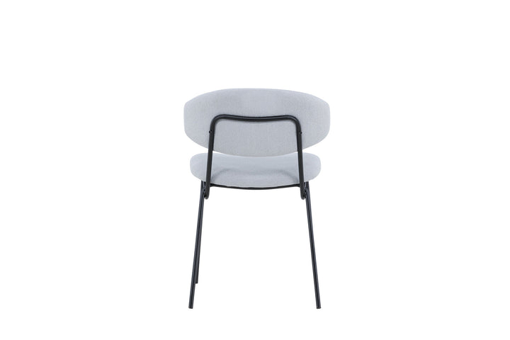 Venture Home Chico Dining Chair 2-pack - Black /  Light blue