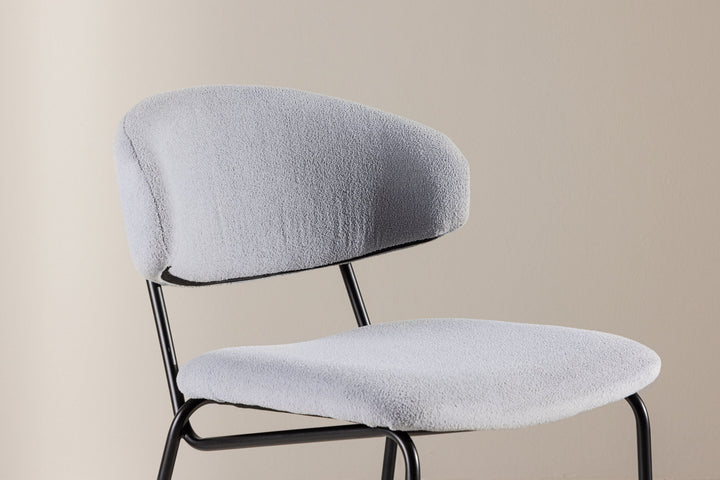 Venture Home Chico Dining Chair 2-pack - Black /  Light blue