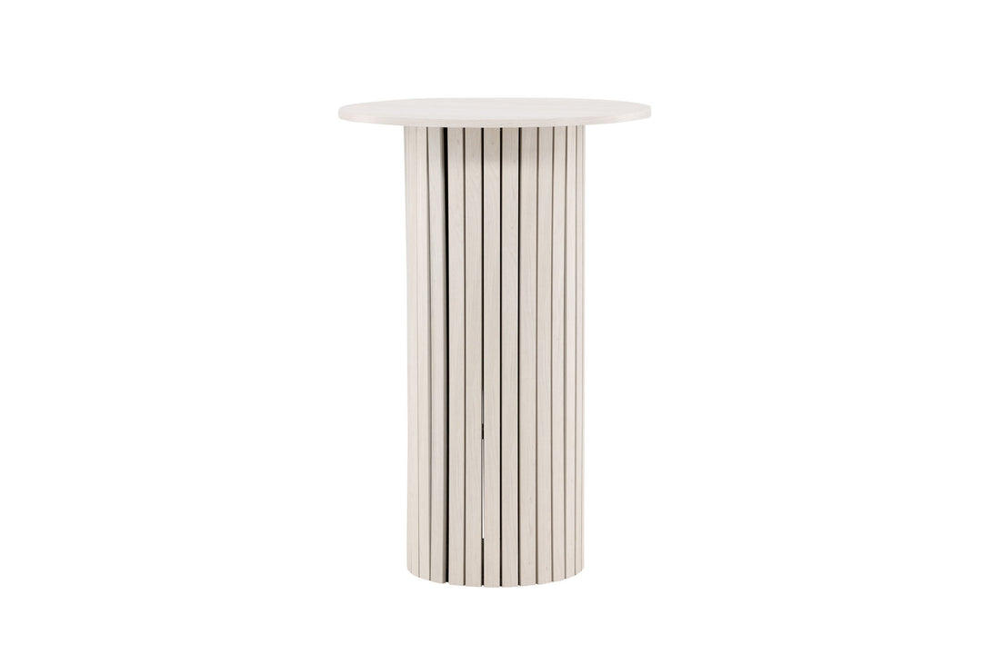 Venture Home Härön Bar Table ⌀70 - Whitewash  /