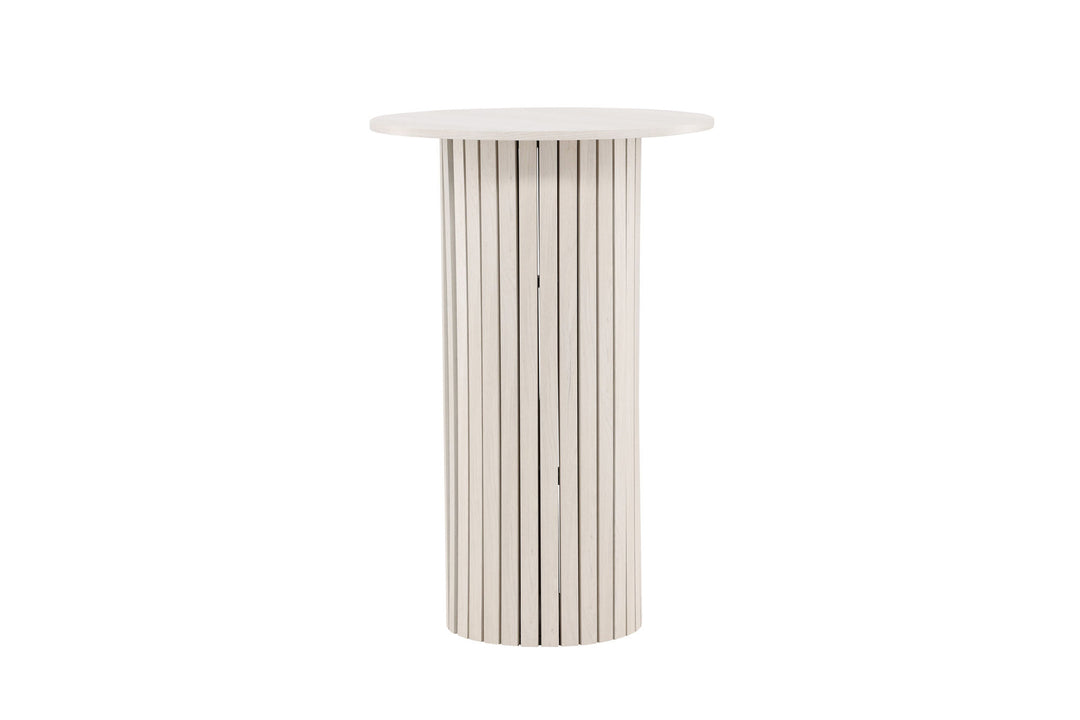 Venture Home Härön Bar Table ⌀70 - Whitewash  /
