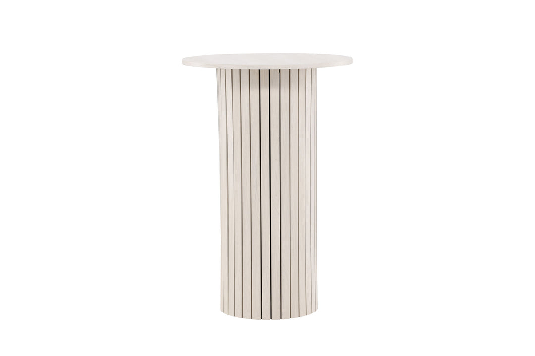 Venture Home Härön Bar Table ⌀70 - Whitewash  /