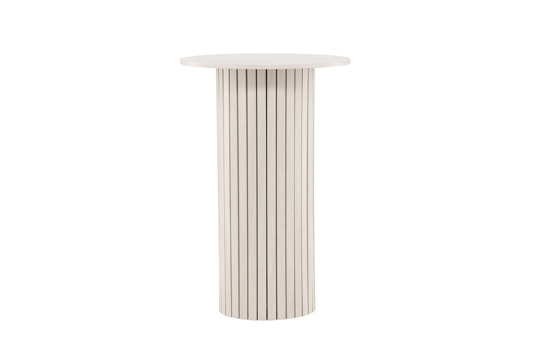 Venture Home Härön Bar Table ⌀70 - Whitewash  /