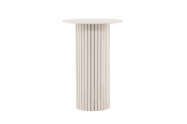 Venture Home Härön Bar Table ⌀70 - Whitewash  /
