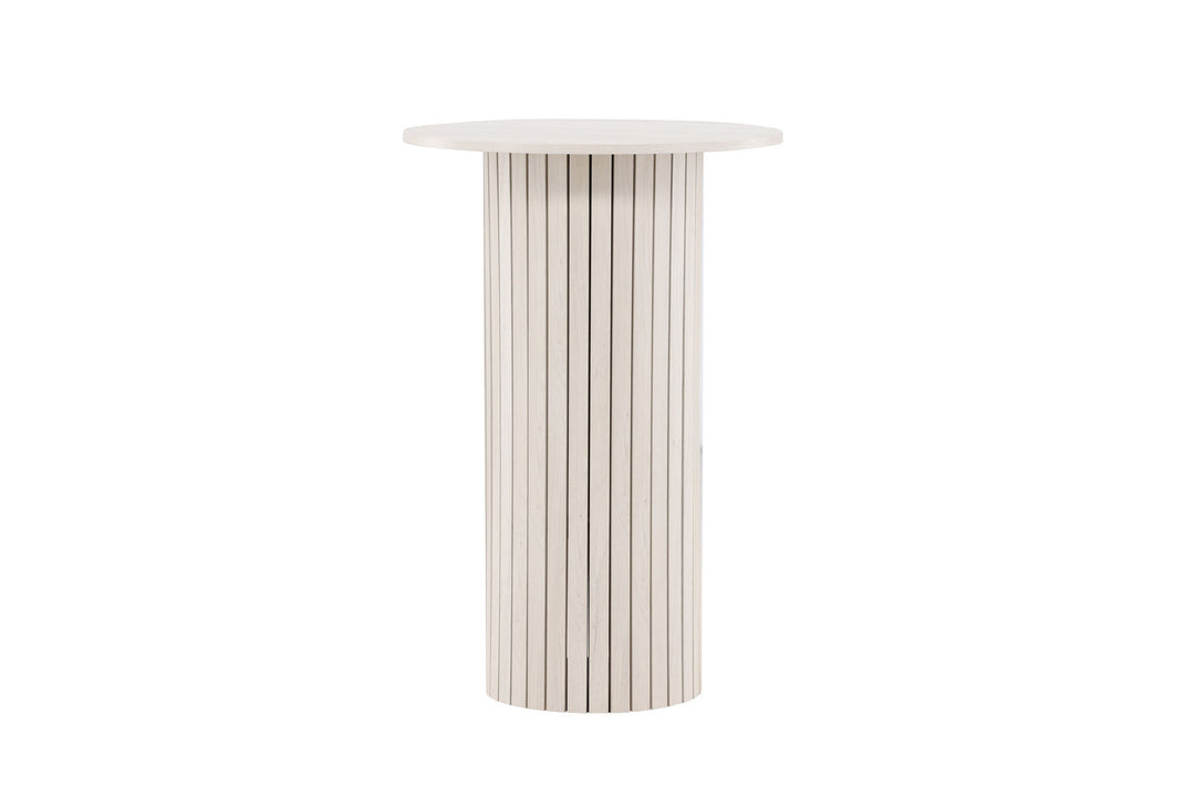 Venture Home Härön Bar Table ⌀70 - Whitewash  /