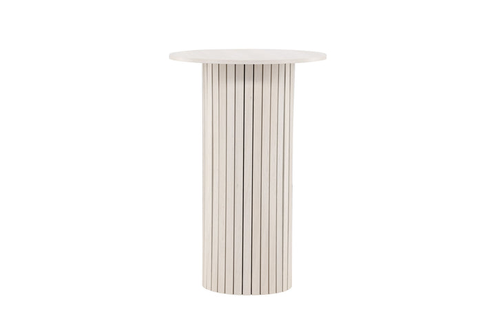 Venture Home Härön Bar Table ⌀70 - Whitewash  /