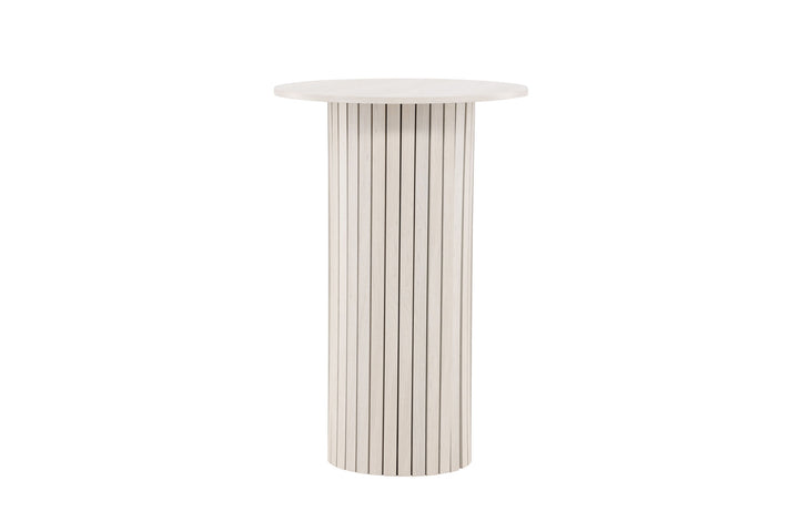 Venture Home Härön Bar Table ⌀70 - Whitewash  /
