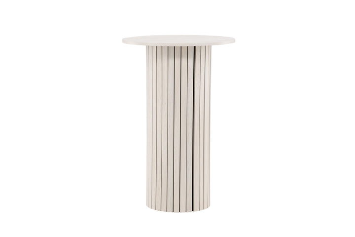 Venture Home Härön Bar Table ⌀70 - Whitewash  /