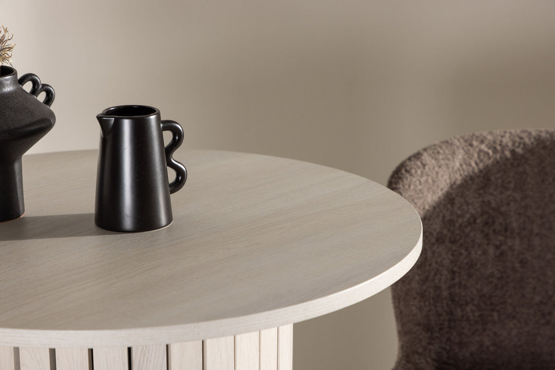 Venture Home Härön Bar Table ⌀70 - Whitewash  /