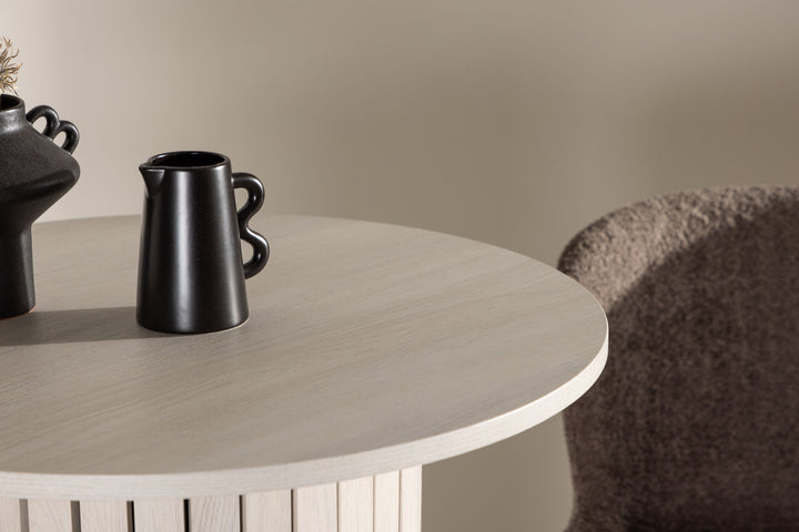 Venture Home Härön Bar Table ⌀70 - Whitewash  /